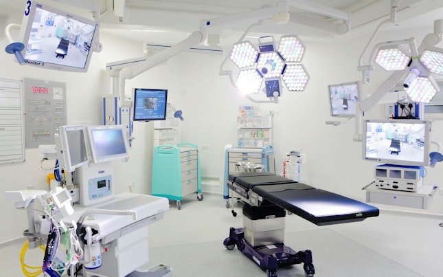 Modern Operation Room in Hospital